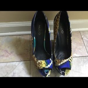 ALDO wedge open toe shoes